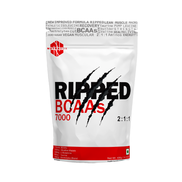 Nutrabox 100% Pure BCAAs | Intra Workout Supplement (400g)