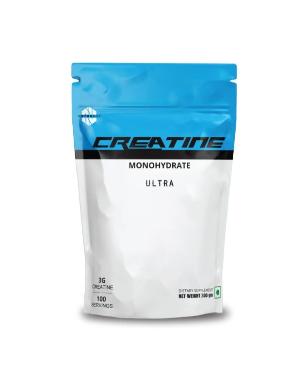 NutraBox Creatine monohydrate ultra | Labdoor USA certified | 300g | (100serving)